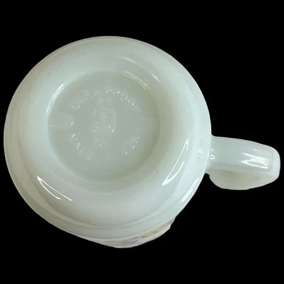 Mickey Mouse Milk Glass Mug Walt Disney PEPSI Collector Series Anchor Hocking - Picture 7 of 9